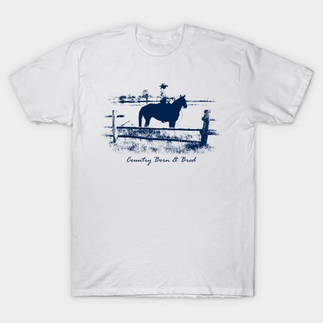 Country Born & Bred T-Shirt by myoungncsu